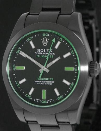 rolex pro hunter black|rolex milgauss pro hunter.